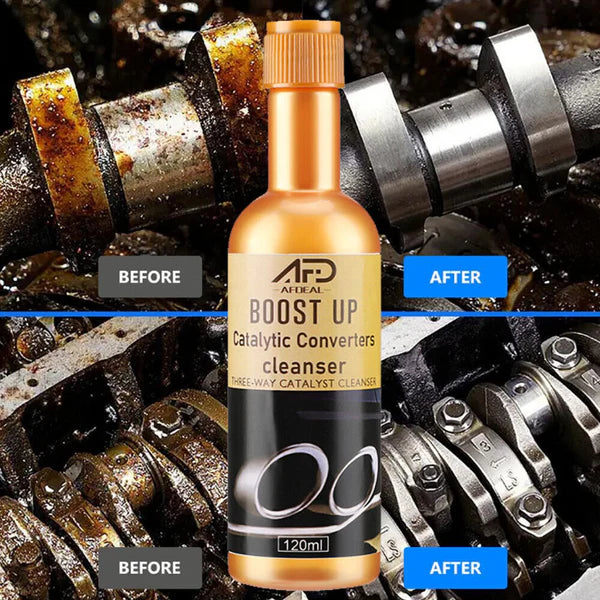🧼 Nettoyeur de Convertisseur Catalytique – Booster de Performance Automobile 120 ml