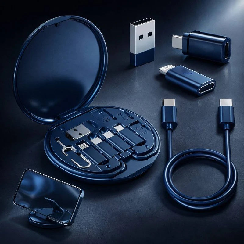 Kit Charge 6-en-1 — Tu charges tout, partout !