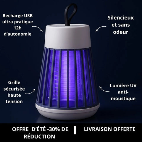 🦟 Lampe Anti-Moustique Électrique LED